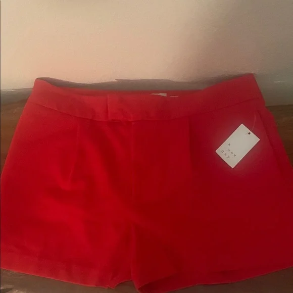 High Rise Tailored Women's Shorts - Picture 4 of 8